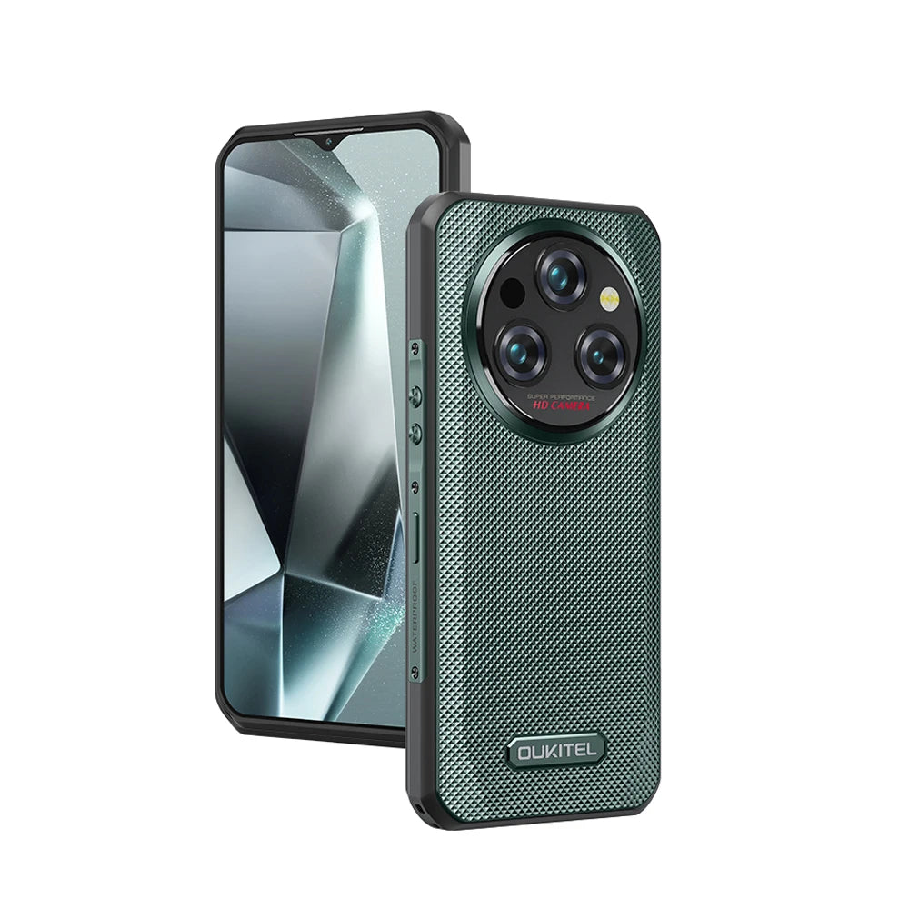 Oukitel WP35 PRO 5G Rugged Smartphone 11000mAh MediaTek Dimensity 6300 36GB 512GB 6.6" 2.4K Display 64MP Camera 33W Cell Phone