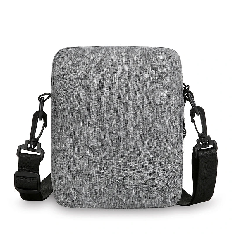 1PC Men's Satchel Fashion Oxford Cloth Shoulder Bag Men's Casual Diagonal Crossover Fashion Hand Machine Small Square Bag