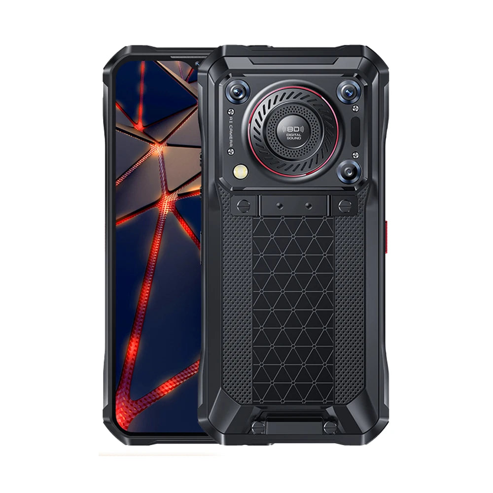 Oukitel WP33 Pro 5G Rugged Smartphone 6.6" FHD+ Cell Phone 24GB 256GB Mobile Phone 64MP Camera 22000mAh 33W Cellphon