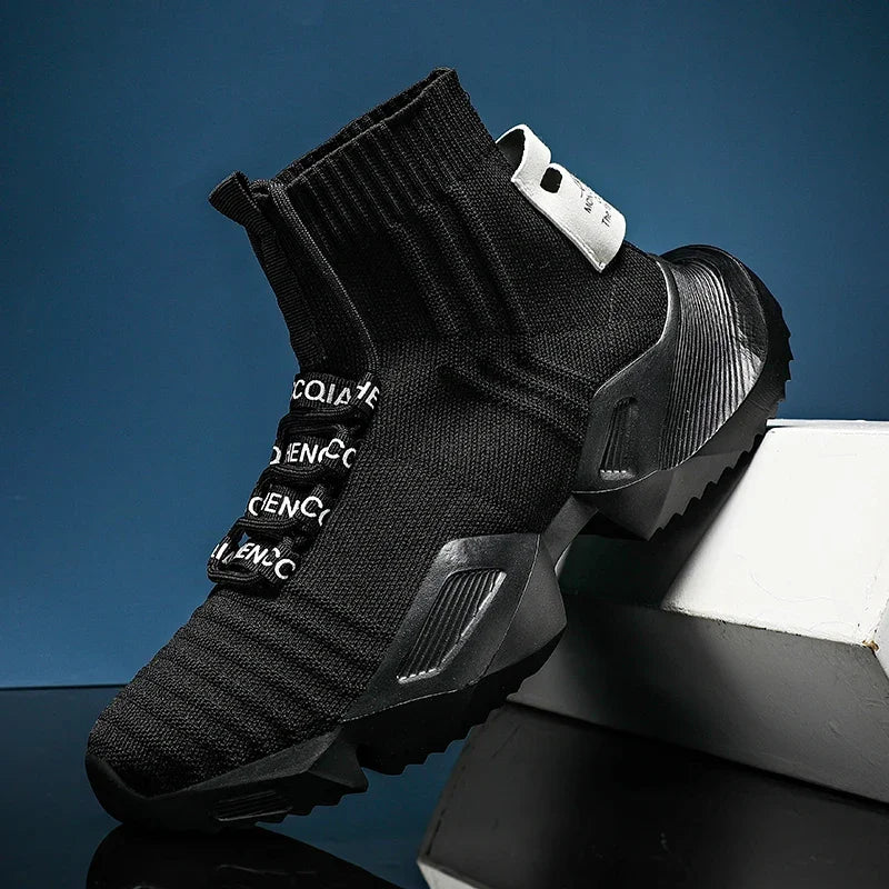 Fashion High Quality Men Sneakers Mesh Casual Shoe Men's Lace-up Shoes Lightweight Comfortable Walking Sneaker Men's Sneakers