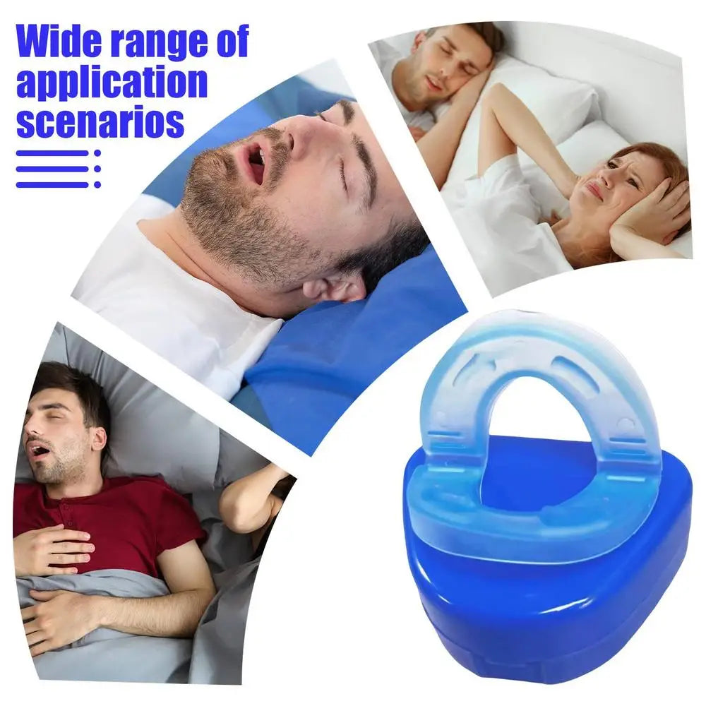 Anti Snoring Mouthpiece Reusable Snore Device Stopper Reduce Snoring Aid Snore Solution Gum Shield for Snoring Stop tool
