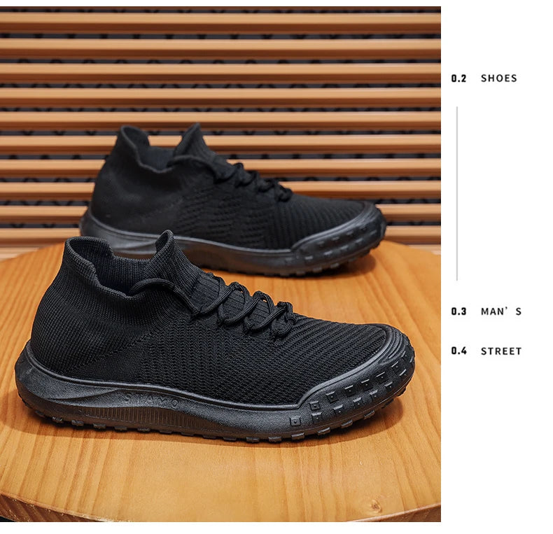 Men Casual Sneakers Summer Breathable Sport Shoes Outdoor Running Shoes male's Mesh Light Comfort Athletic Jogging Walking Shoes