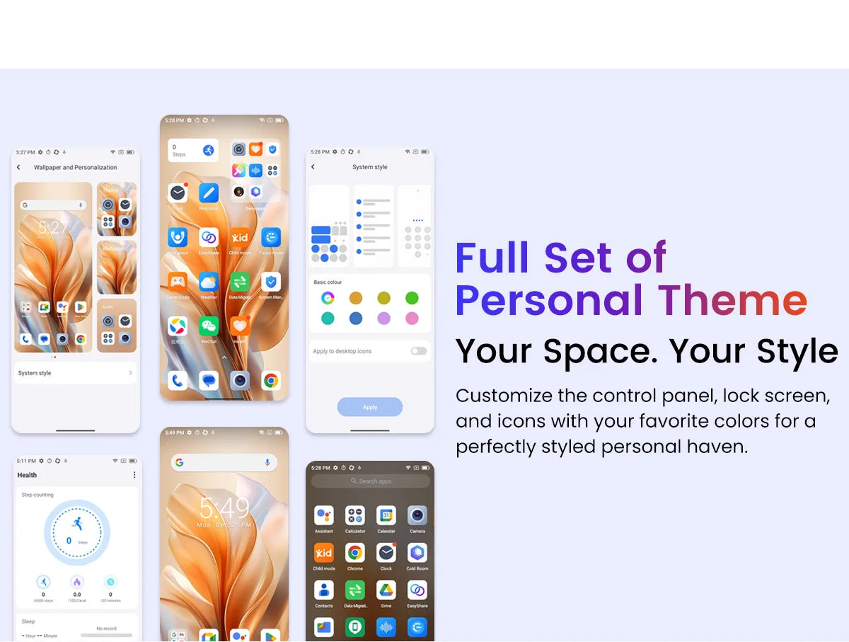 Oscal MODERN 8 Smartphone 6.75 inch Display 8GB+128GB/256GB,50MP Rear Camera Mobile Phone 18W Fast Charging 6000mAh