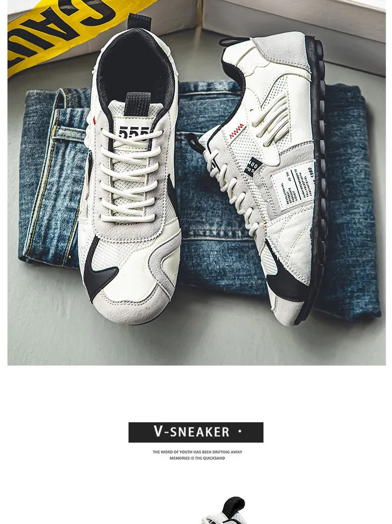 Trend Designer Shoes Man 2025 Original Casual Sneaker Men Street Sneakers Breathable Flat Men's Skate Sneaker sapatos masculinos