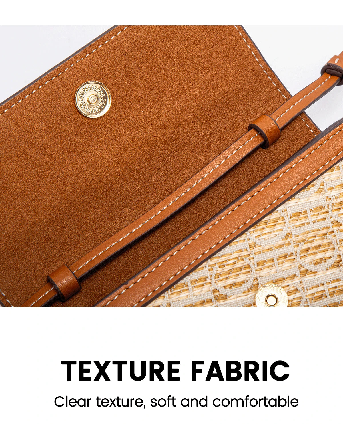 CHCH Women's Shoulder Bag New Handheld Flip Panel Panel Design Handbag