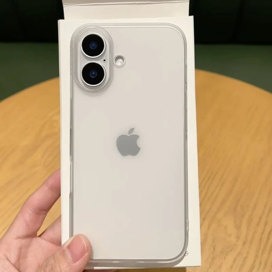 半透明磨砂硬塑膠PC手機殼適用於iPhone 16 15 14 13 12 Pro Max Plus透明防震全保護套