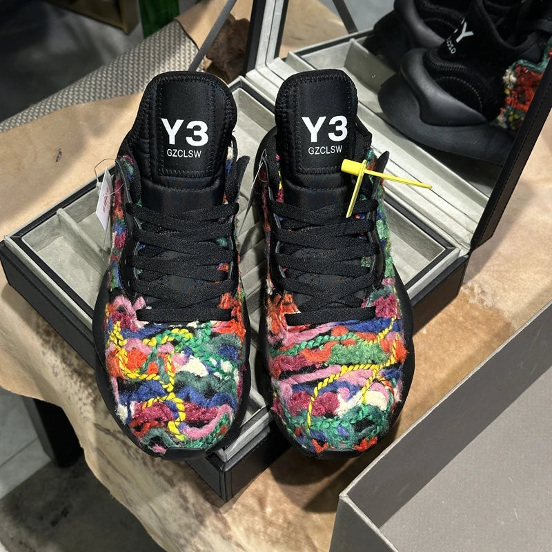 Handcrafed Casual Sneakers Man Platform Leather Canvas Sports Running Shoes Zip Upper Trainers Breathable Men Footwear Man Shoes