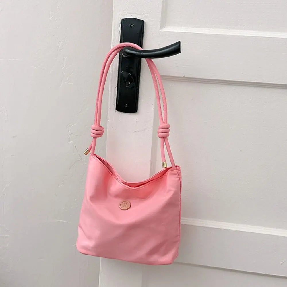 Women Girls Small Tote Bag Fashion Women Nylon Top Handbag New Large Capacity Tote Bag Purse Ladies Shoulder Bag