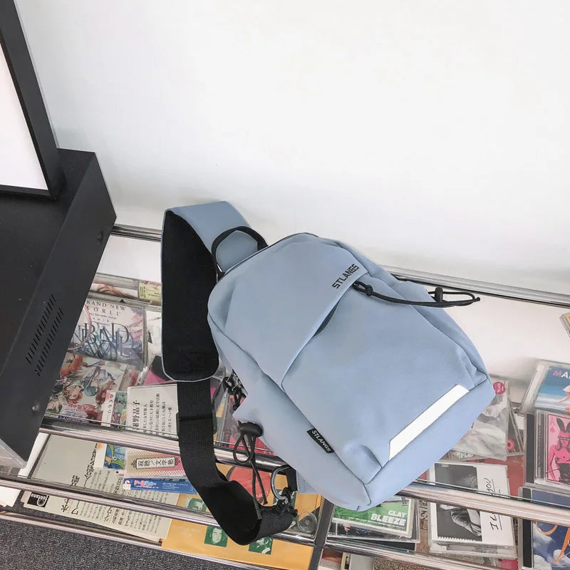 Fashion New Waist Bag Street Trend Chest Pack Shoulder Bag Unisex High Quality Nylon Belt Bags Brand Designer Phone Pack Purse