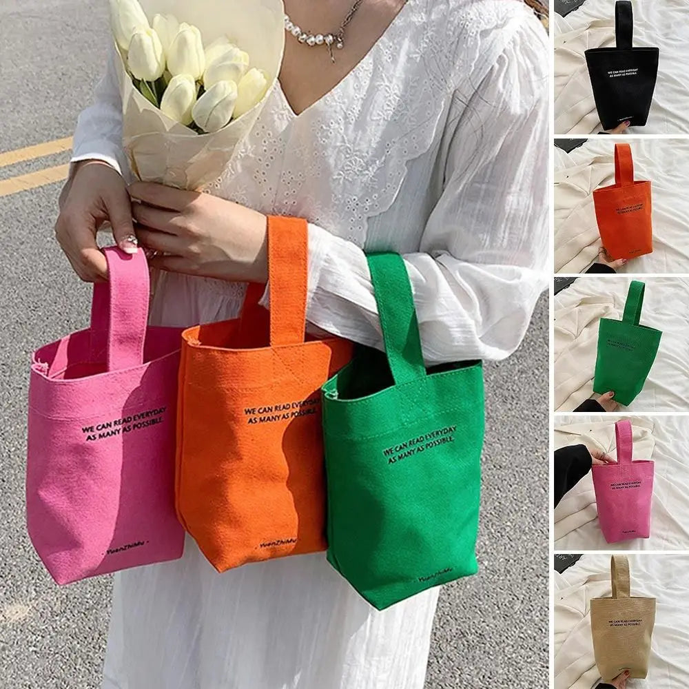 Casual Canvas Large Capacity Tote Women Handbags Letters Shoulder Crossbody Bags Shopper Bag Purse