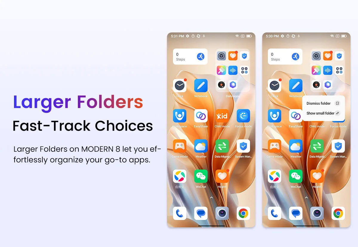 Oscal MODERN 8 Smartphone 6.75 inch Display 8GB+128GB/256GB,50MP Rear Camera Mobile Phone 18W Fast Charging 6000mAh