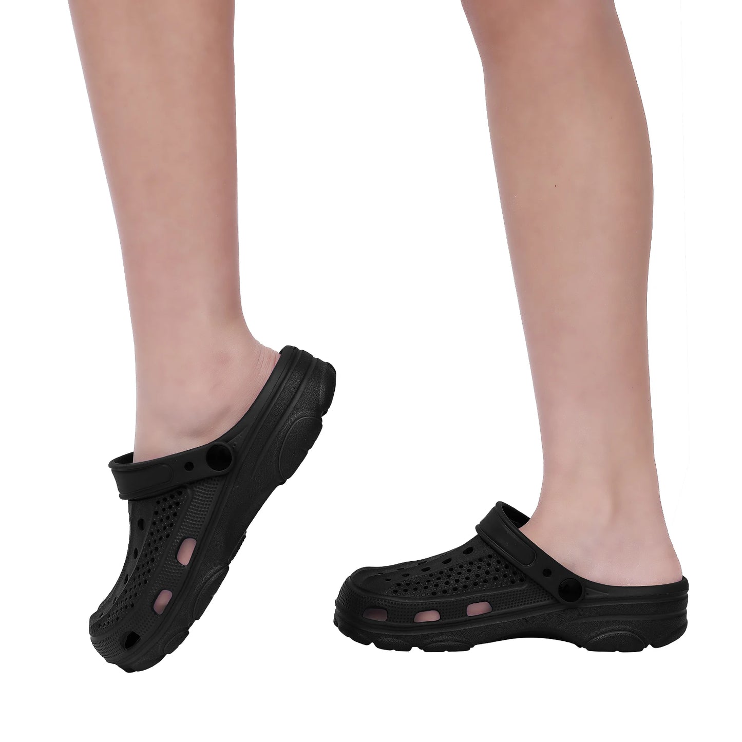 Shevalues Fashion Men Clogs Slippers Casual Hole Beach Sandals Outdoor Men Garden Shoes Summer Soft Sandals Home Bathroom Slides