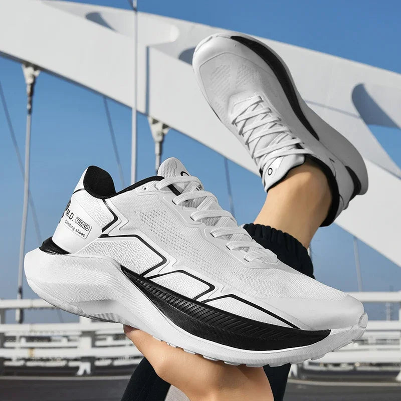 Running Shoes 2025 New White Sports Shoes for Men Man Sneakers Fashion Men Footwear Outdoor Non-slip Gym Wear Resistant Marathon