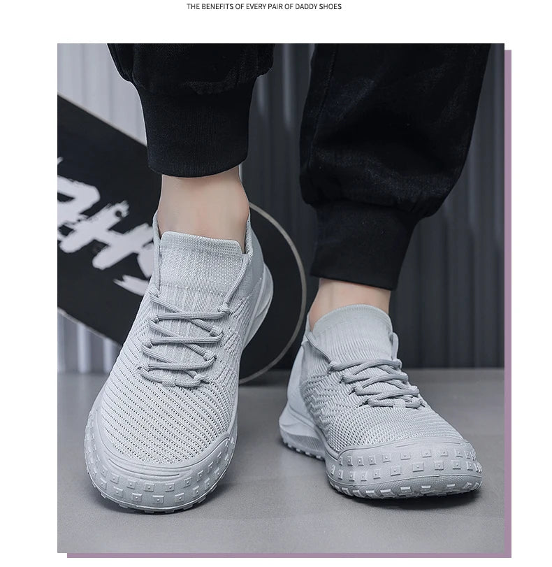 Men Casual Sneakers Summer Breathable Sport Shoes Outdoor Running Shoes male's Mesh Light Comfort Athletic Jogging Walking Shoes