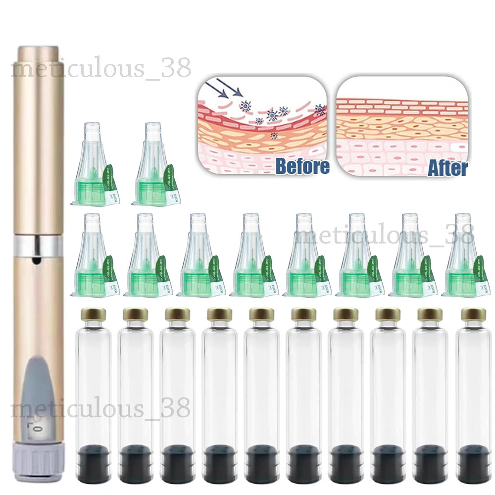 Magic Pen Tattoo Pen Kit Cartridges 3ml Empty Cassette Bottle Individual Packaging Medical Aesthetics for Lilly Insulin Pen