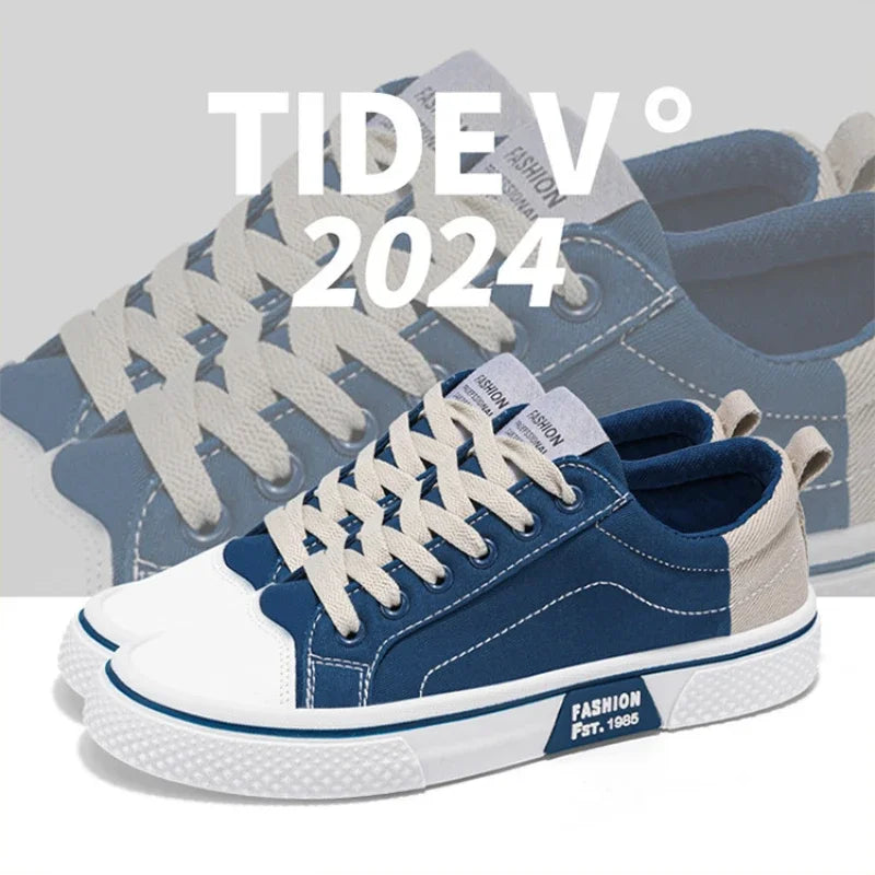 High Quality Men Canvas Shoes Original Designer Casual Shoes Hot Sale Sneakers for Men Platform Vulcanize Shoe Zapatillas Hombre