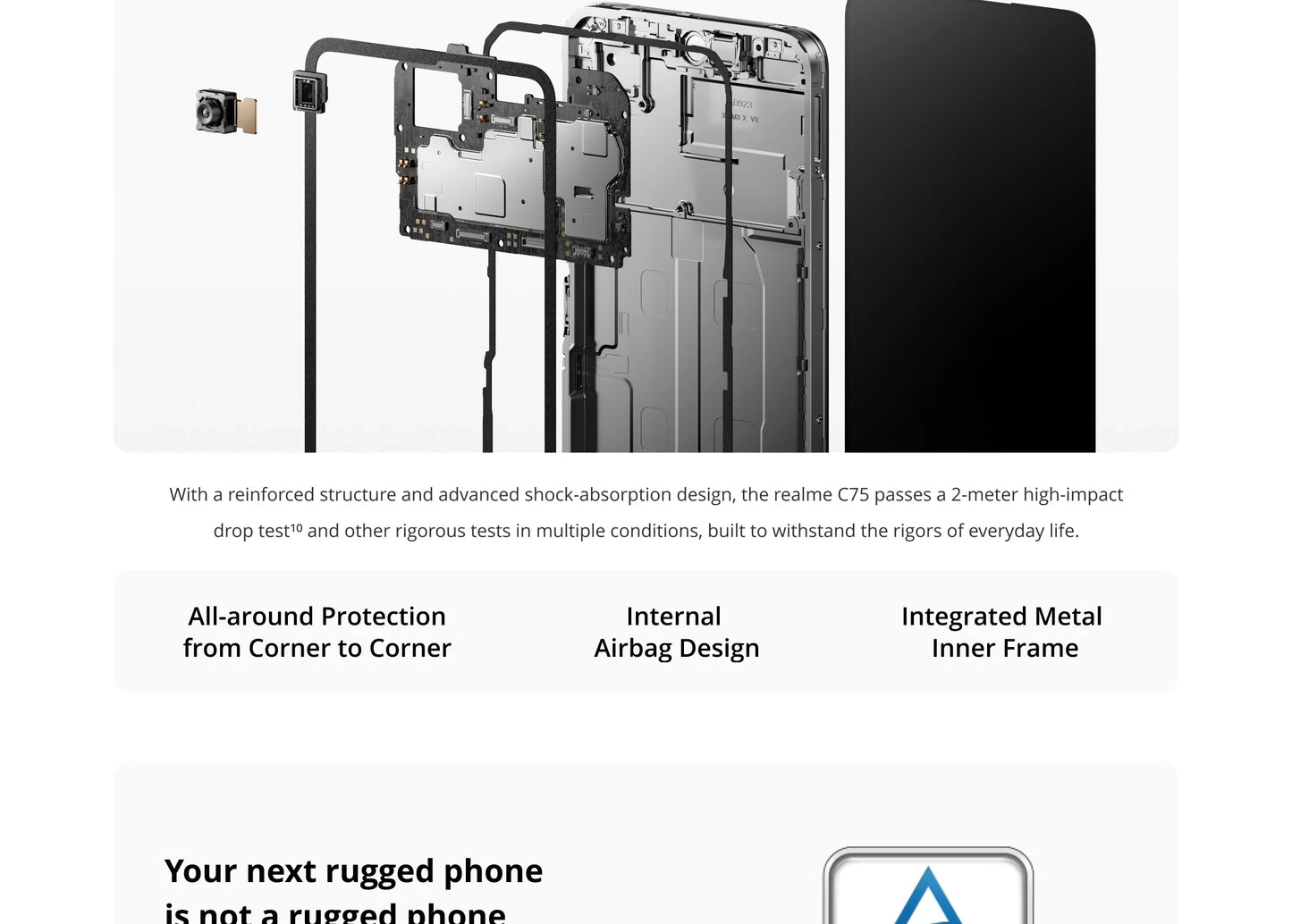 Global Version realme C75 6.72'' 90Hz FHD Display 50MP AI Camera 6000mAh Battery 45W Charge IP69 100% Original Cell Phone