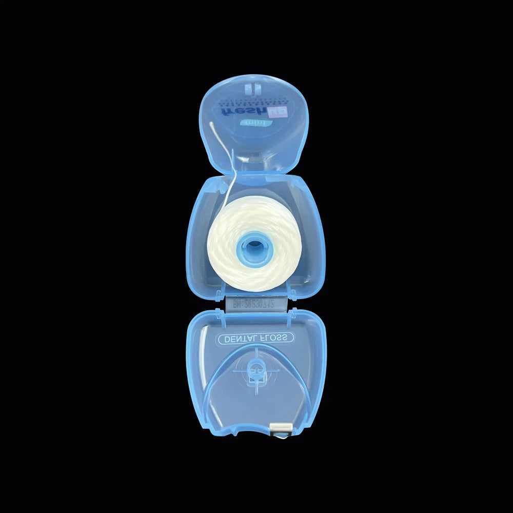 Portable Dental Floss Teeth Clean Oral Care Tooth Cleaner Teeth Gap Cleaning Polymer 50M Clean Wire Mint Toothpick Cleaning