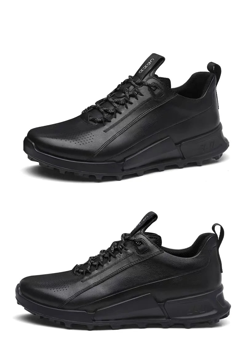 Men's Sneakers Casual Sports Shoes for Men Lightweight Leather Breathable Shoes  Mens Flat White Shoes Zapatillas Hombre