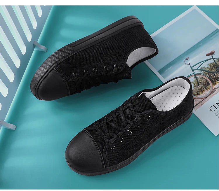 Men Canvas Sneakers Comfort Outdoor Walking Footwear Flat Casual skateboard Sports Shoes Skate Shoes Zapatos Hombe 2023