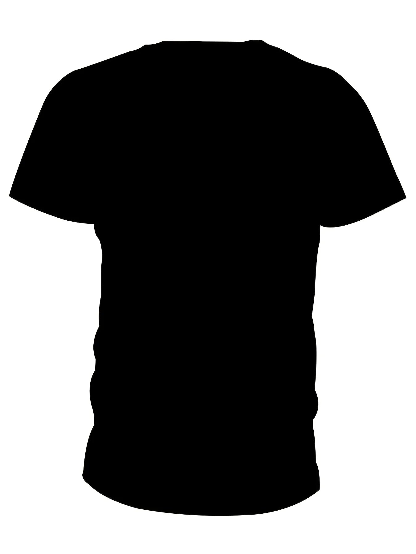 2025夏季新款3D數位印花休閒時尚短袖長褲男士套裝