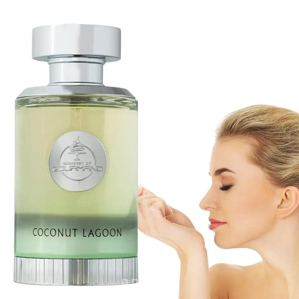 Refreshing Coconut Fragrance Advanced Fragrance Men Women Dating Travel Long Lasting Fragrance Everyday Elegance Perfume 100ml