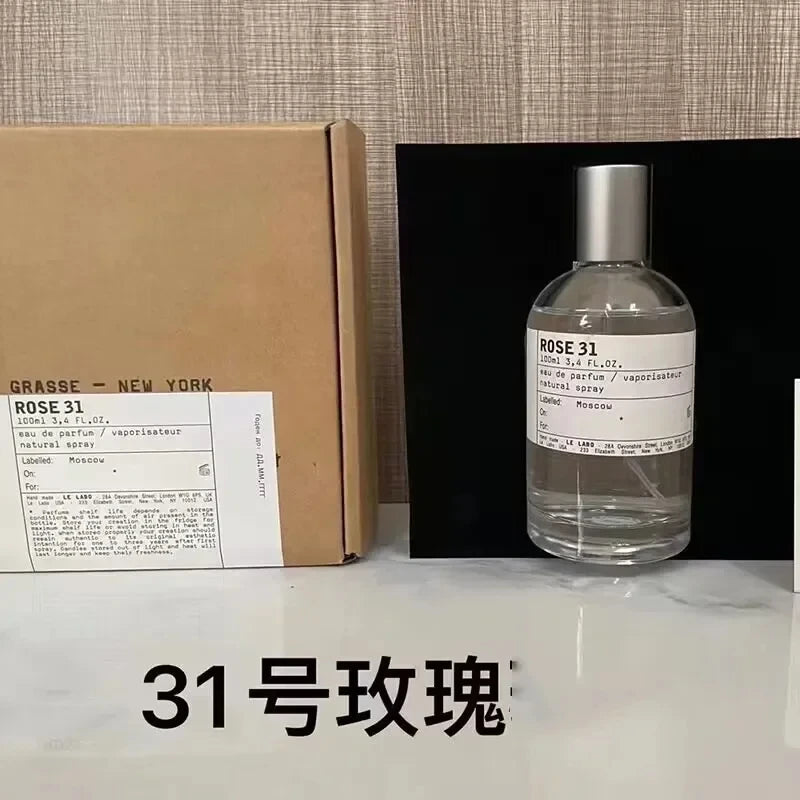 100ml品牌香水No.33 No.13 No.31實驗室香水持久留香女士日常旅行工作