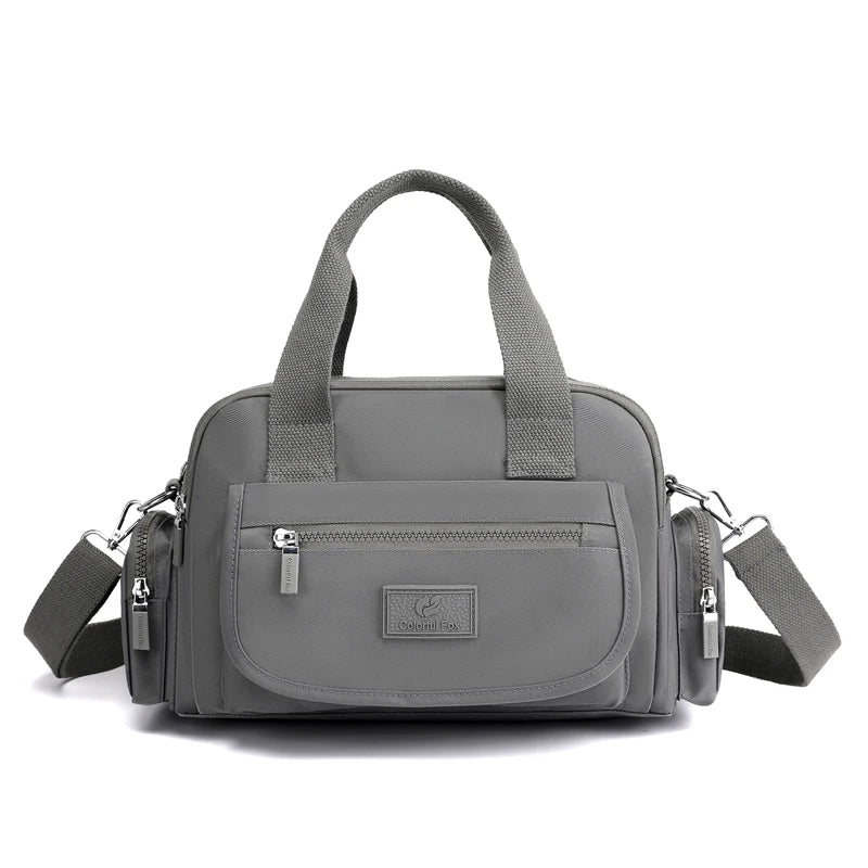 Fashion Multi Pocket Women‘s Handbag Durable Fabric Female Shoulder Bag Large Capacity Girls Shopping Bag Casual Tote SAC