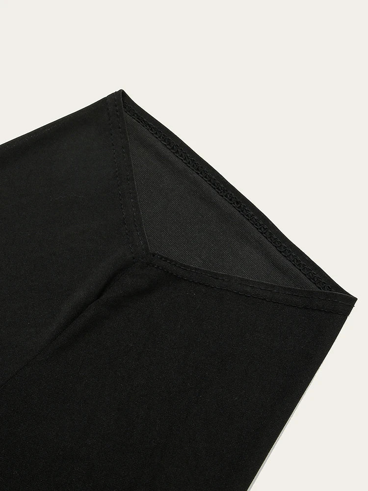 Crystal Hemp Hijab With Matching Undercap Set Women Plain Hijabs Inner Caps Malay Muslim Headband Two-piece Scarf Set