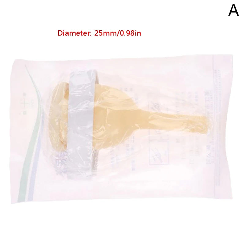 20/30/35mm Disposable Male External Catheter Sterilized Latex Catheter Urine Collector Urine Sleeve Urinal Incontinence Care