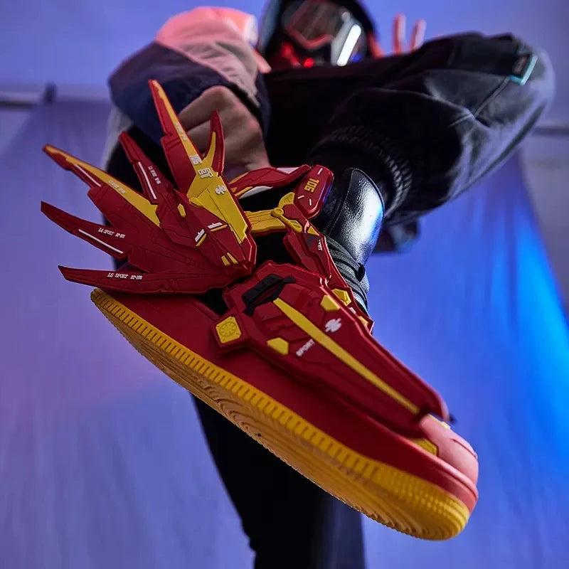 Shoes For Men Women's  Anime Sneakers 2024 Winter Fashion Male Casual Tenis Woman Trainers Race Shoes Boots Plus Size 36~46