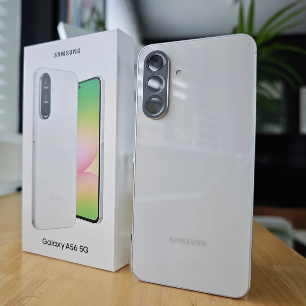 Global Version Samsung Galaxy A56 Exynos 1580 5G Smartphone 6.7" Super AMOLED 120Hz Display 50MP Camera 5000mAh 45W Fast Charge