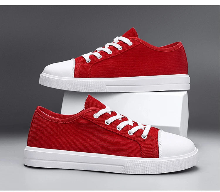 Men Canvas Sneakers Comfort Outdoor Walking Footwear Flat Casual skateboard Sports Shoes Skate Shoes Zapatos Hombe 2023