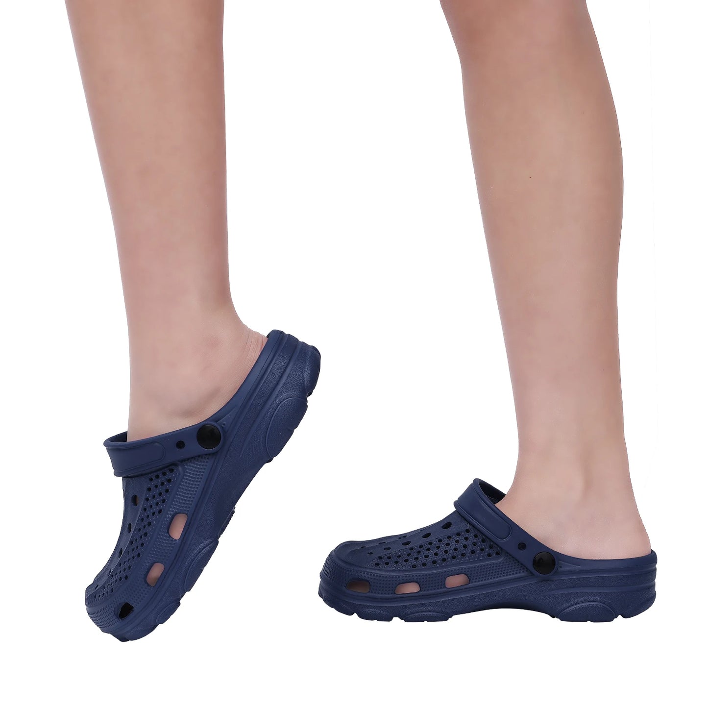 Shevalues Fashion Men Clogs Slippers Casual Hole Beach Sandals Outdoor Men Garden Shoes Summer Soft Sandals Home Bathroom Slides