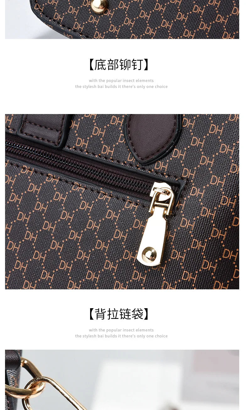 Luxury Brand Designer Women's Handbag Fashion New Shoulder Bag Women's Large Capacity High-quality Crossbody Bag Tote Bag Women