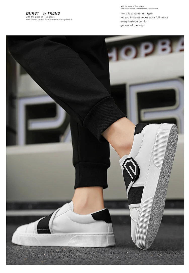 2024 Autum Couple's Concise Comforta Bleoutdoor Shoes Fashion Men Casual Thick Bottom Shoes Men's Breathable Vulcanized Shoes