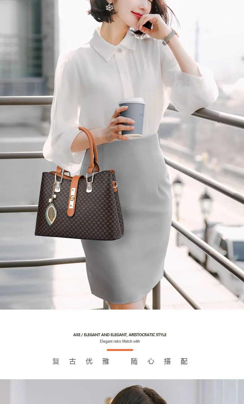 Luxury Brand Designer Women's Handbag Fashion New Shoulder Bag Women's Large Capacity High-quality Crossbody Bag Tote Bag Women
