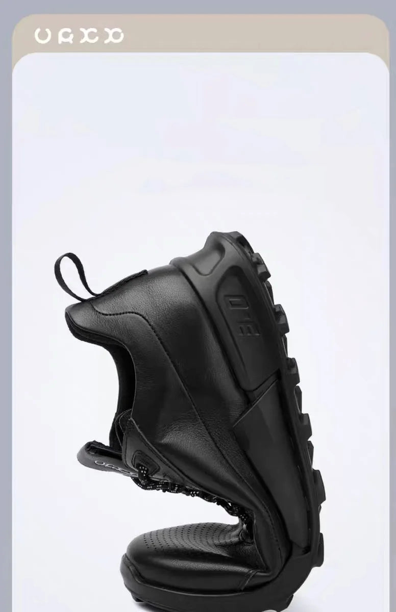 Men's Sneakers Casual Sports Shoes for Men Lightweight Leather Breathable Shoes  Mens Flat White Shoes Zapatillas Hombre