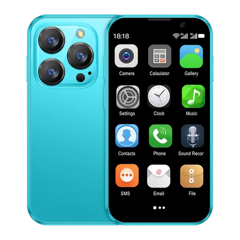 Mini smartphone SERVO 16SE, 16 Go de ROM, Android 9.0, Wi-Fi, double SIM, veille, Play Store, 3G, WCDMA, écran 3,0 pouces, nouvelle version