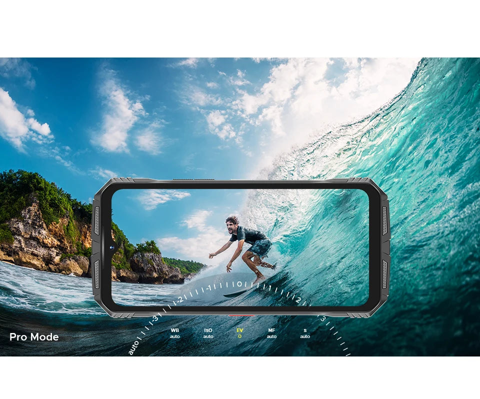 DOOGEE S118 Pro 5G Rugged Phone dimension 7050 6.6 ''FHD 120Hz 8GB RAM 512GB ROM 10800mAh Battery Cell Phone NFC Mobilephones