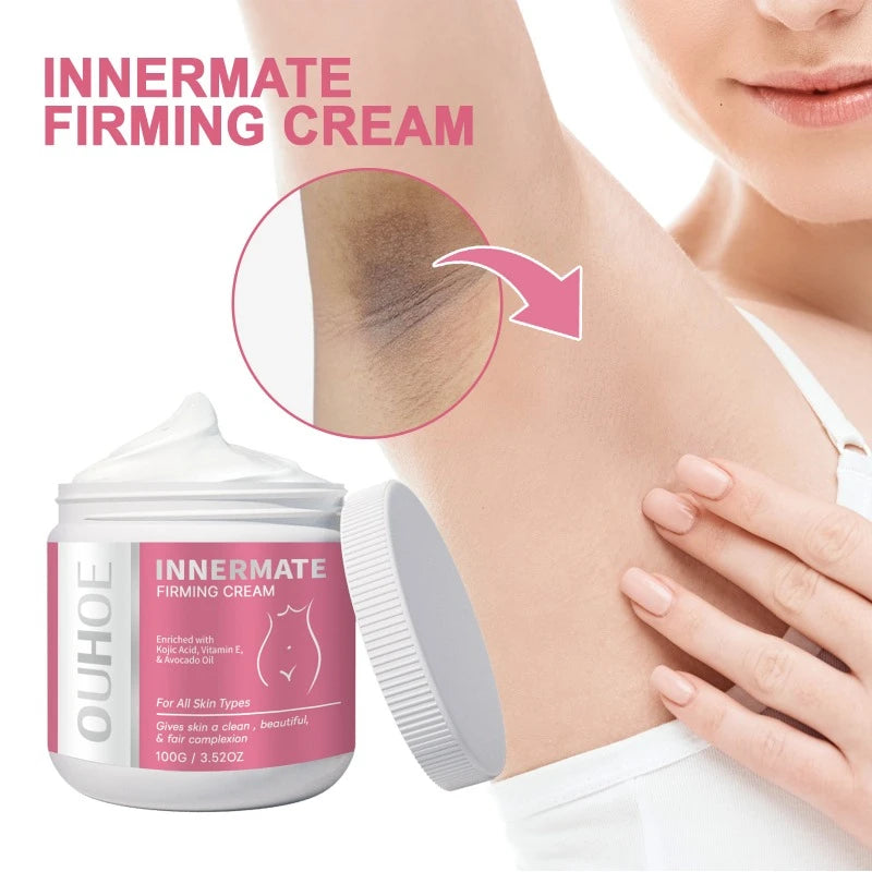 Brighten Underarm Knee Joints Inner Legs Face Private Parts Whitening Cream Moisturizing Beautify Body Skin Remove Melanin Serum