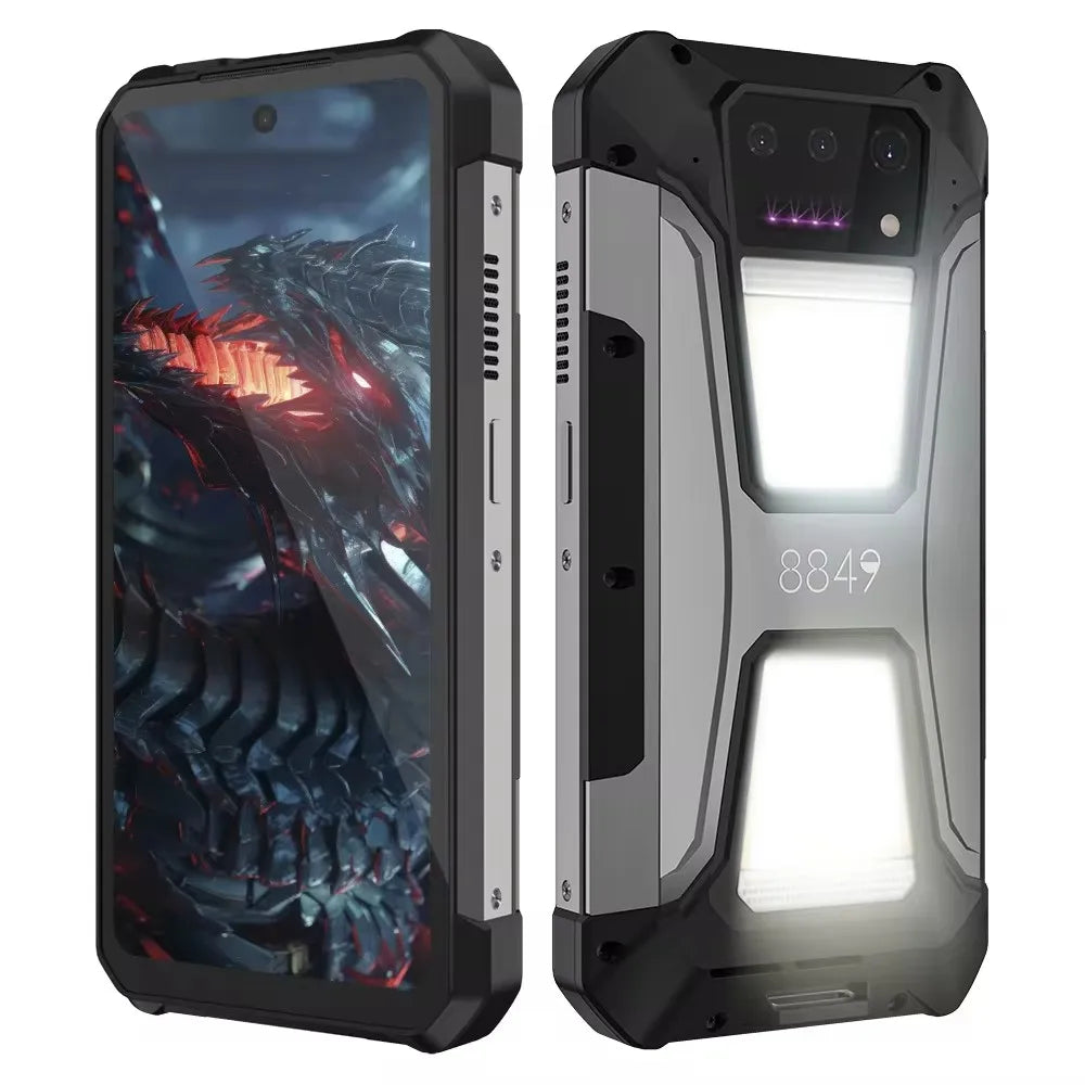8849 Tank 2 PRO Unihertz Rugged Smartphone 24GB 512GB 100MP Rear Camera 23800mAh 120W Android 14 Dual Sim NFC OTG Cell Phone