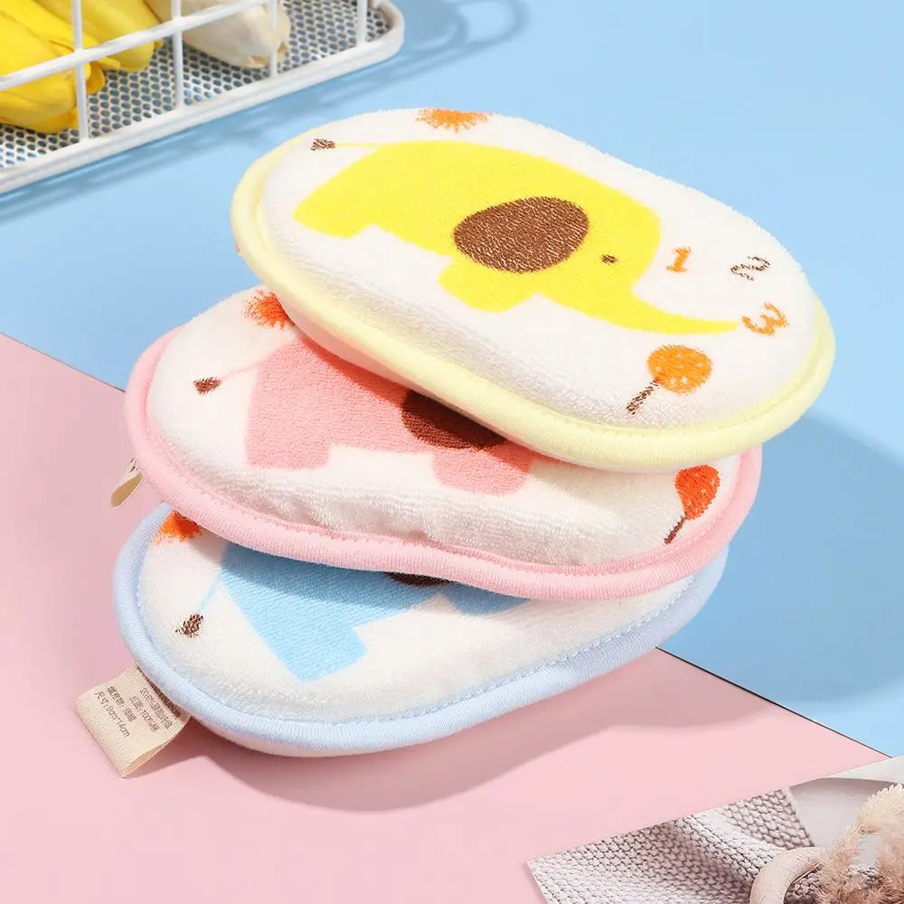 1PC Elephant Pattern Bath Sponge Comfortable Soft Towel Infant Children Rub Baby Rubbing Body Wash Sponge Bathroom Accessories