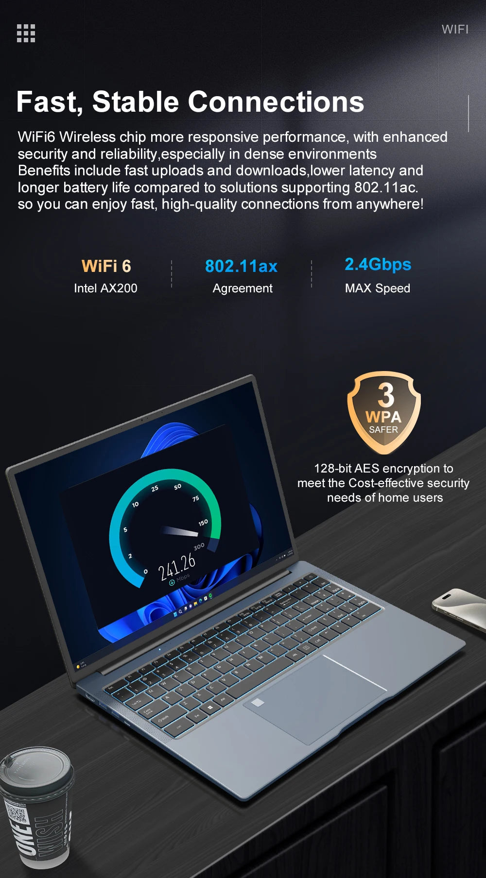 Laptop 16 inch 2.5K 120Hz Intel Core i9-12900HK WiFi 6 32GB RAM 1TB SSD Laptop Windows 11 pro Notebook Office Computer