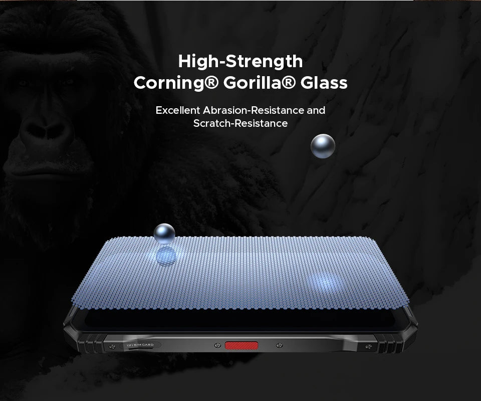 DOOGEE S118 Pro 5G Rugged Phone dimension 7050 6.6 ''FHD 120Hz 8GB RAM 512GB ROM 10800mAh Battery Cell Phone NFC Mobilephones