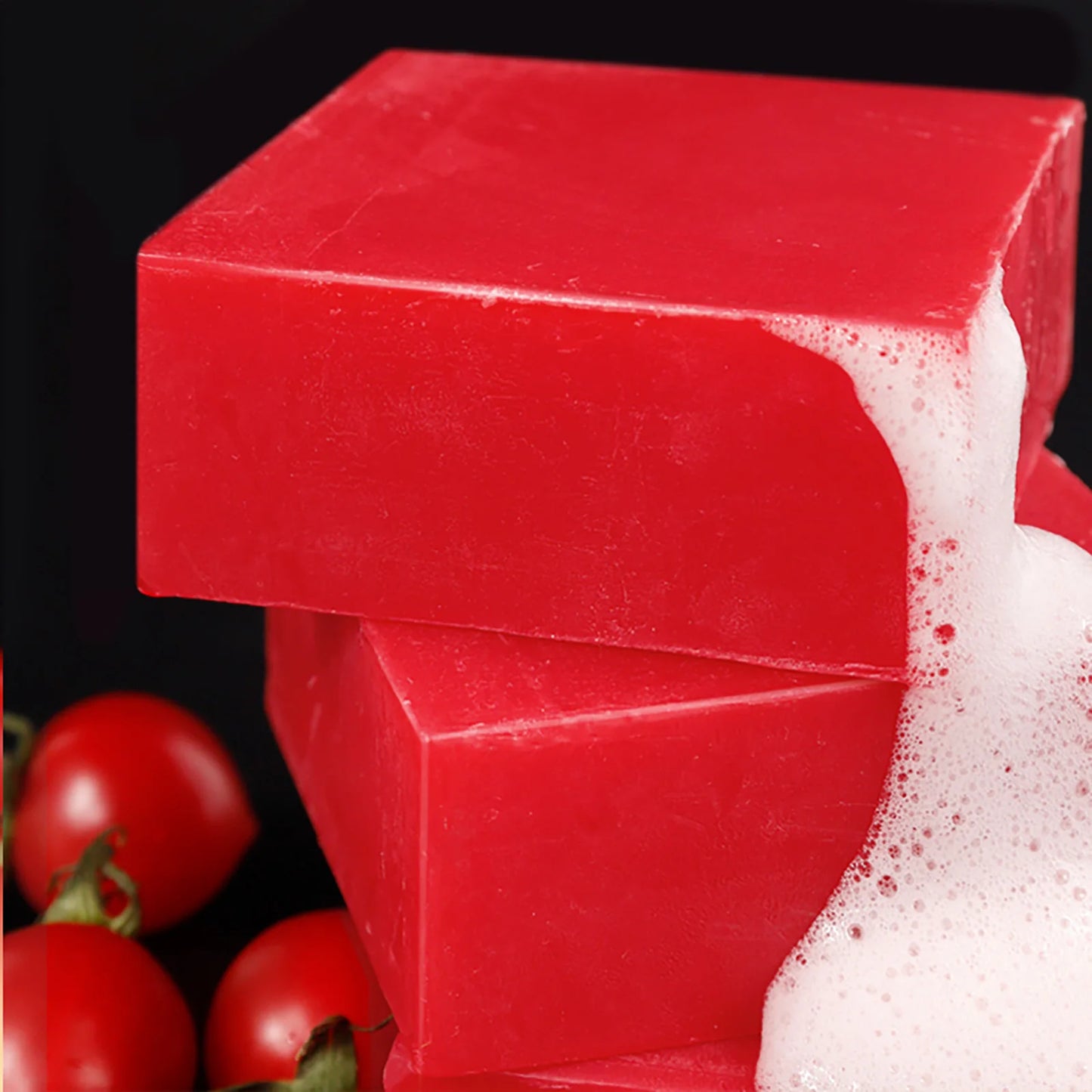 Natural Thailand Lycopene Powder Fruit Fragrance 10X Vitamin C Skin Care Beauty Whitening Face Soap For Black Spots