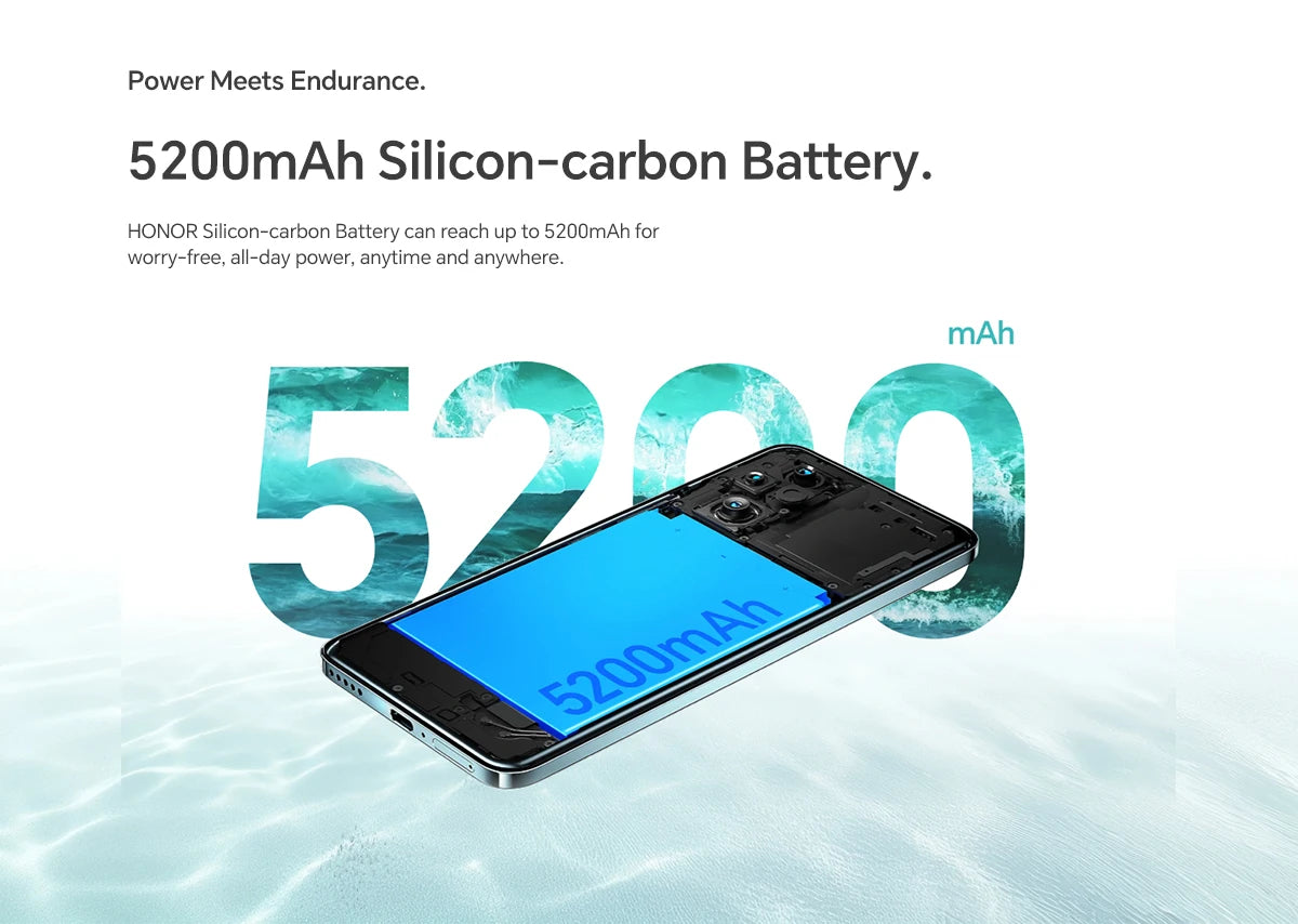 Global Version HONOR 200 5G Smartphone Snapdragon 7 Gen 3 Android 14 6.7'' AMOLED Display 5200mAh Battery Phone