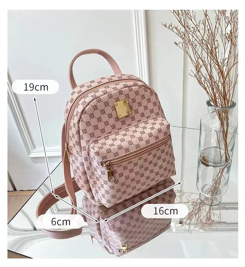 Women Student Backpack Fashion School Bags Female Daily Shopping Girl Backpacks Schoolbags designer backpack