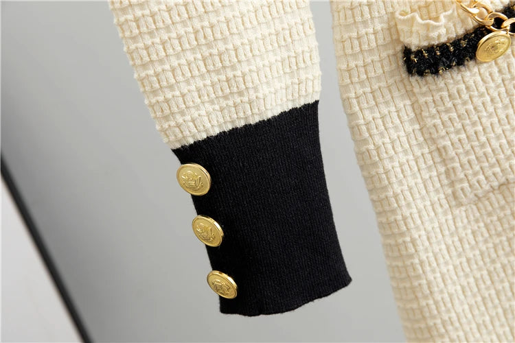Women Retro Knitted Mini Solid Color V-Neck Long Sleeve Wrapped Hip Dress Autumn Winter Slim Sweater New Arrival 2025 Clothes