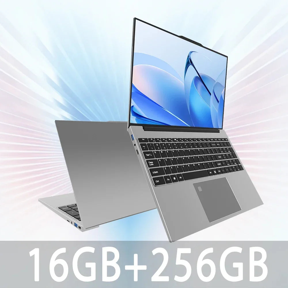 2025 New Laptop Computer Windows 11 32GB RAM 2TB SSD Intel Core i7 6500U 1920*1080 Resolution Laptop 15.6" Office Study Computer